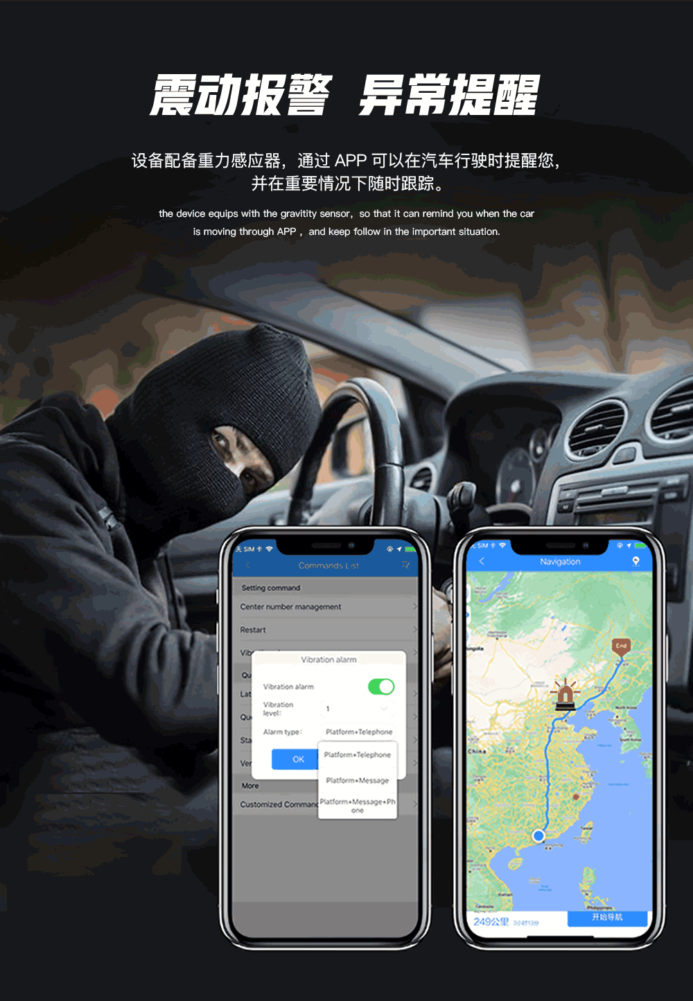 車(chē)載追蹤定位器